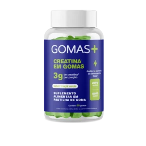 Gomas+ Creatina em Gomas MAÇÃ VERDE