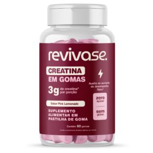 Revivase - Creatina em Gomas PINK LEMONADE